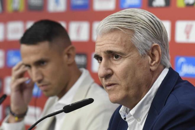 Antonio Cordón, en sala de prensa (Foto: Kiko Hurtado)