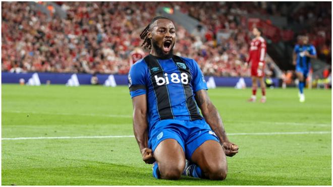 Antoine Semenyo celebra un doblete tras recibir insultos racistas en Anfield. (X)