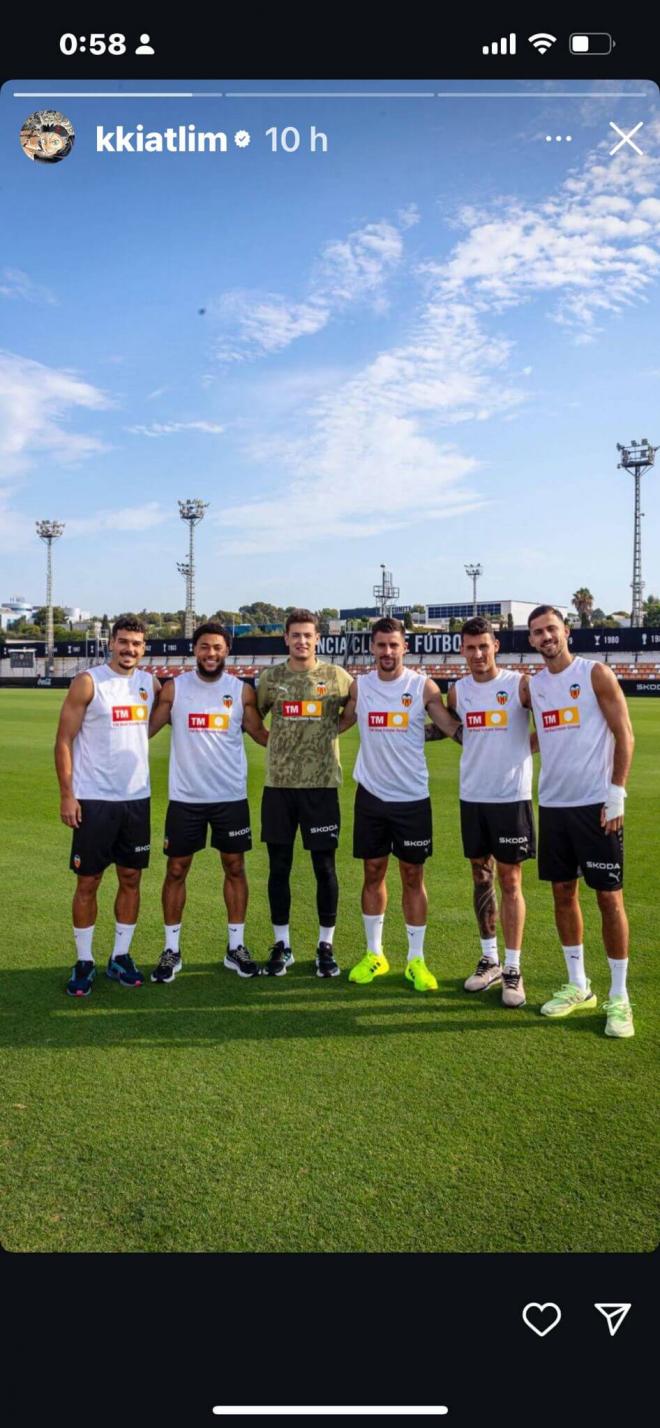 La publicación de Kiat Lim sobre los fichajes del Valencia CF