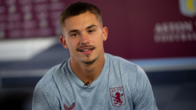 Leander Dendoncker con el Aston Villa. (Foto: AVCF)
