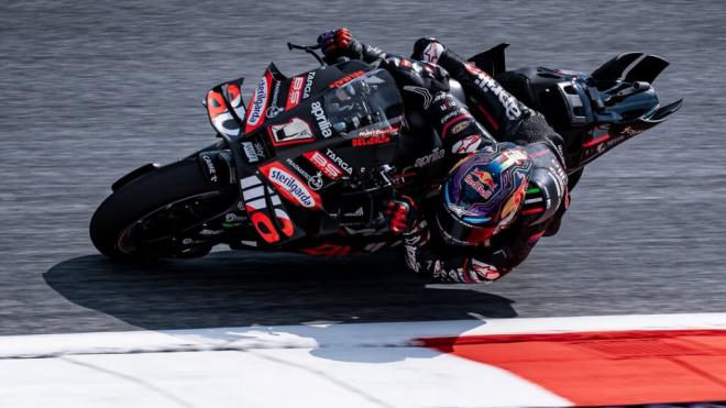 Jorge Martín, en Austria (Foto: Aprilia).