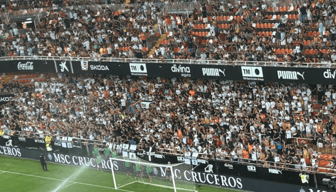 La Curva Nord vuelve a Mestalla