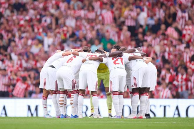 El once del Sevilla ante el Athletic (Foto: EFE)