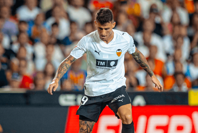 Dani Raba debuta en Mestalla (Foto: Valencia CF)