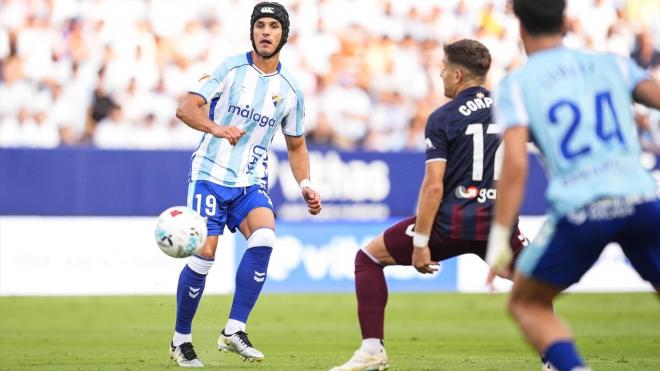 Luismi Sánchez, en el Málaga-Eibar (Foto: EuropaPress).