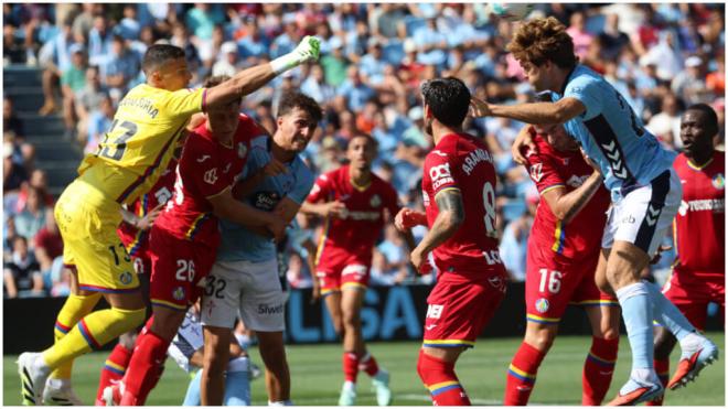 Imágenes del Celta de Vigo - getafe. (EFE)