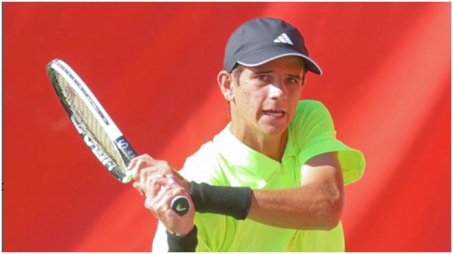 Rafa Jódar, ganador del Challenger de Hersonissos. (@rfetenis)