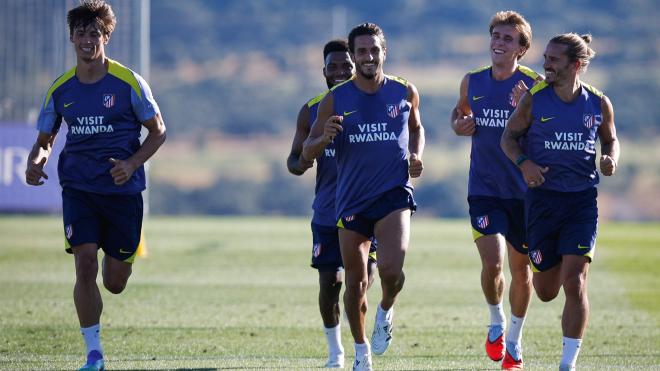 Entrenamiento del Atlético de Madrid en pretemporada (Foto: Atleti).