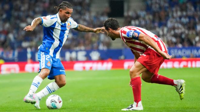 Koke Resurrección, ante el RCD Espanyol (Foto: EFE)