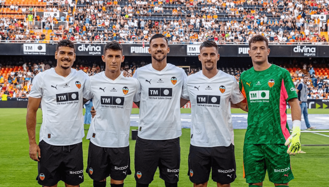 Los fichajes del Valencia CF en el Trofeo Naranja (Foto: Valencia CF)