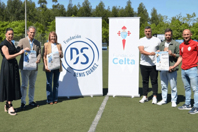 Convenio entre la Fundación del Celta y la Fundación Denis Suárez (Foto: F.D.S.).