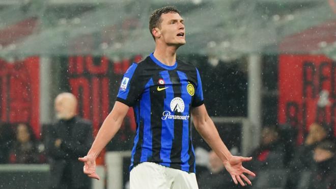 Benjamin Pavard celebrando un gol con el Inter de Milán (Europa Press)