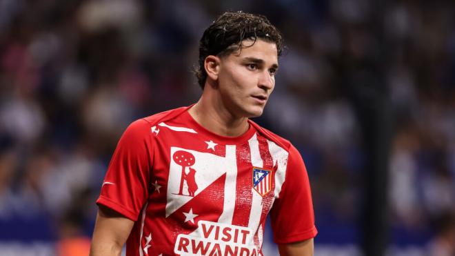 Julián Álvarez con el Atlético de Madrid (Europa Press)