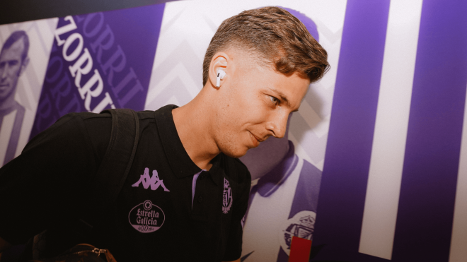 Iván Alejo, en el José Zorrilla (Foto: RV).