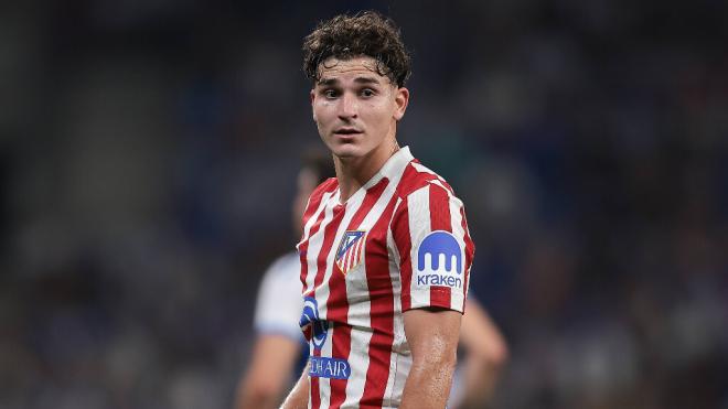 Julián Álvarez en el RCDE Stadium (Cordon Press)