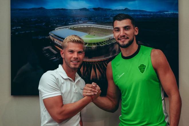 Rafa Mir, a su llegada a Elche (Foto: ECF).