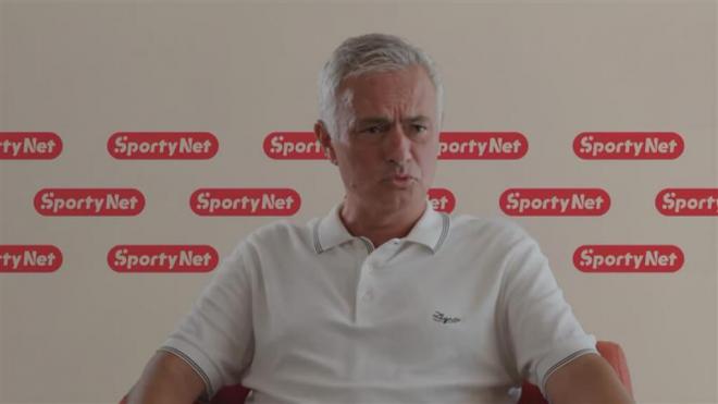 Mourinho, en una entrevista (Foto: Sportynet)