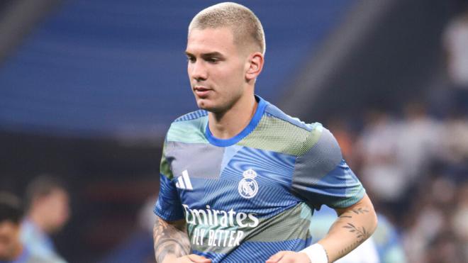 Mastantuono, con el Real Madrid (Foto: Cordon Press)