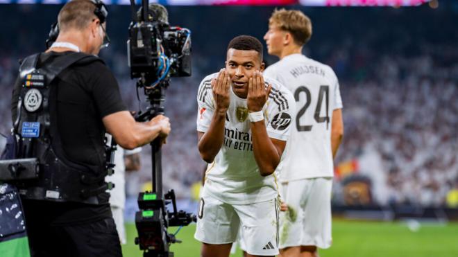 Mbappé celebra el gol (Foto: Cordon Press)