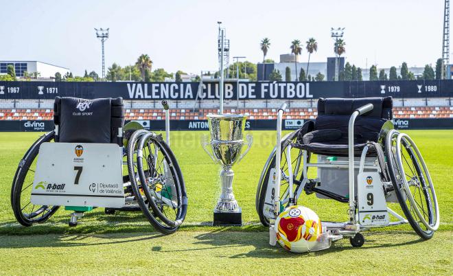 El Valencia CF de fútbol en silla de ruedas fue campeón de España