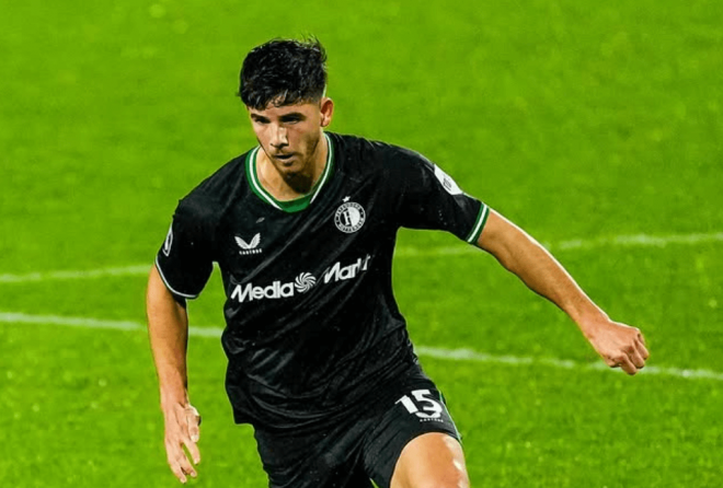 Facu González ha estado cedido en el Feyenoord por parte de la Juve (Foto: Instagram)