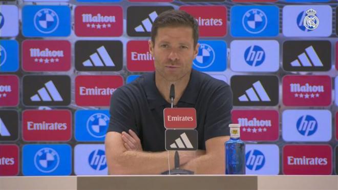 Xabi Alonso, en rueda de prensa (Foto: ElDesamrque)