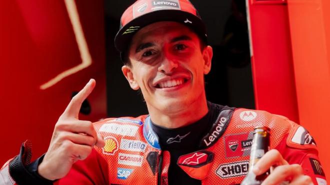 Marc Márquez, en Austria (Foto: @marcmarquez93).