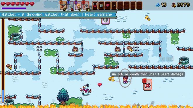 Un trozo de gameplay de Death by Scrolling, de Ron Gilbert