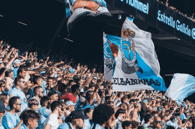 Grada de Animación en Balaídos (Foto: Celta).