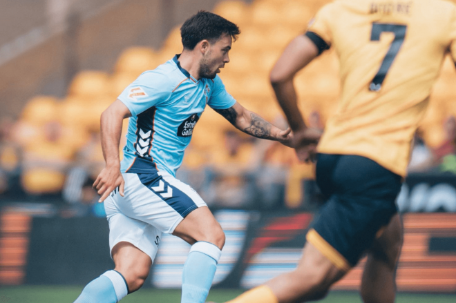 Fran Beltrán ante los Wolves (Foto: Fran Beltrán).