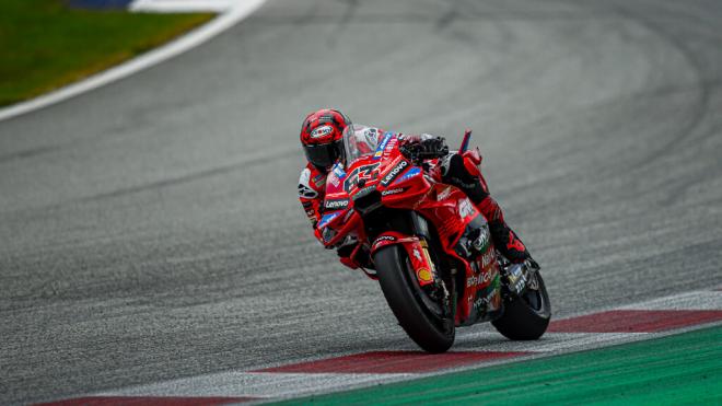 Pecco Bagnaia, en Austria (Foto: Ducati).