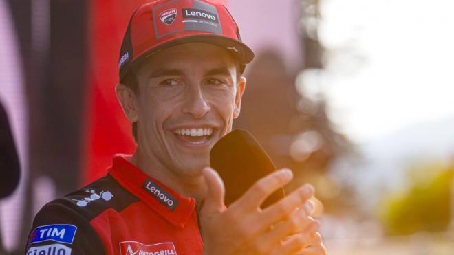 Marc Márquez, en Austria (Foto: Ducati).