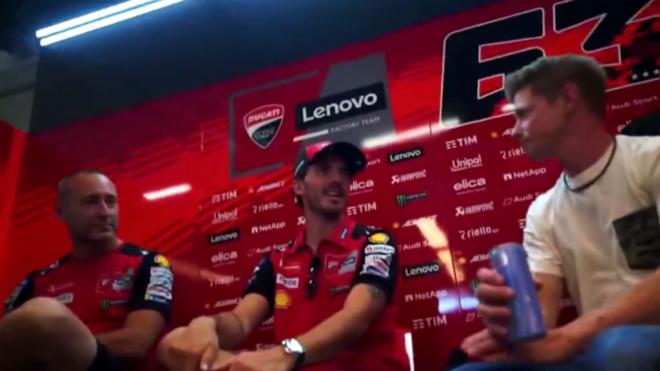 Pecco Bagnaia, en el GP de Austria (Foto: Ducati).