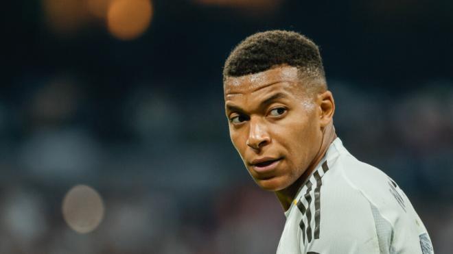 Kylian Mbappe, en el Real Madrid - Osasuna (Foto: EFE)
