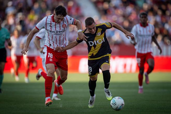 Ladislav Krejci, en el Girona-Rayo (Foto: Cordon Press).