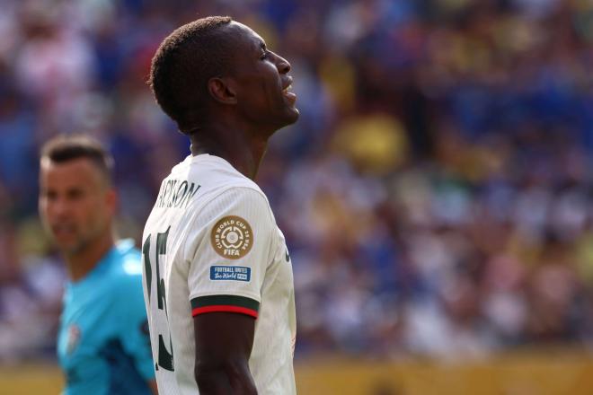 Nico Jackson, en un partido con el Chelsea (Foto: Cordon Press).