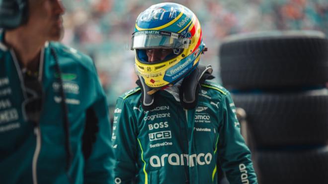 Fernando Alonso, en este 2025 (Foto: Aston Martin).