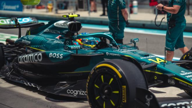 Fernando Alonso, en este 2025 (Foto: Aston Martin).