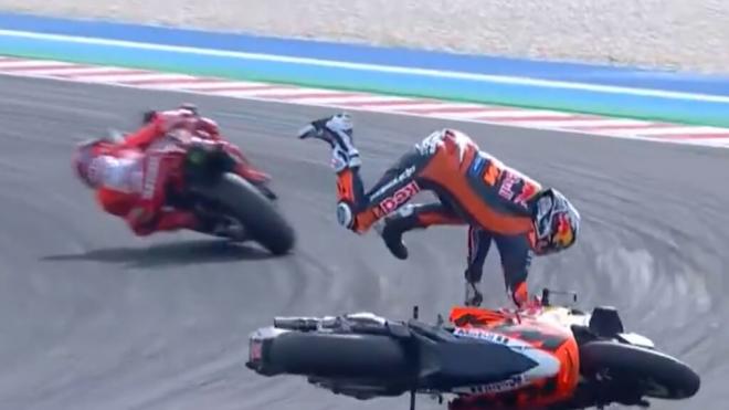 Pedro Acosta, en Hungría (Foto: MotoGP).