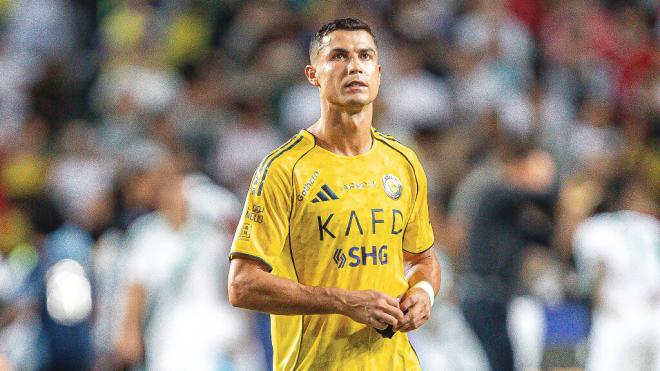 Cristiano Ronaldo tras perder la Supercopa ('X' BR Football)