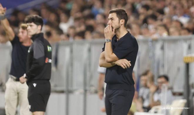 Gabi Fernández, en el Real Zaragoza-Andorra (FOTO: LALIGA).
