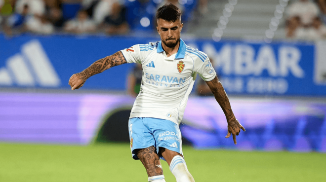 Dani Tasende en un lance de juego. (Foto: RZ)