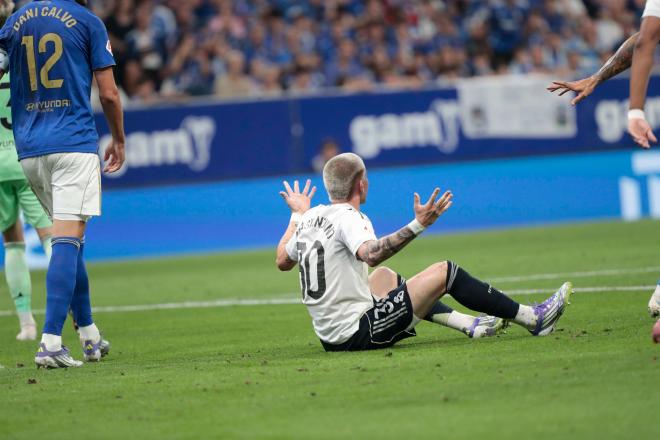 Franco Mastantuono en el Real Oviedo - Real Madrid (Foto: Cordon Press)