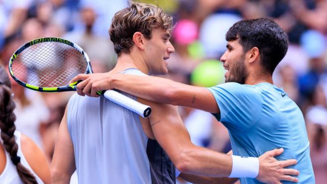 Jack Draper y Carlos Alcaraz (Foto: Cordon Press)