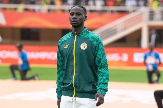 Seyni Mbaye Ndiaye con Senegal (Foto: Instagram).
