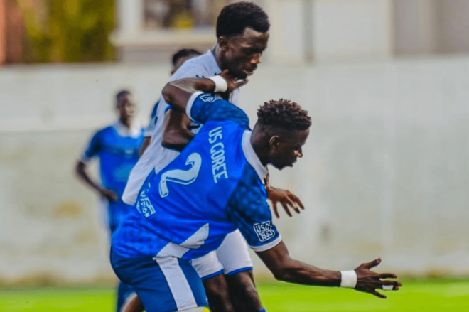 Seyni Mbaye Ndiaye con el US Goree (Foto: Instagram).