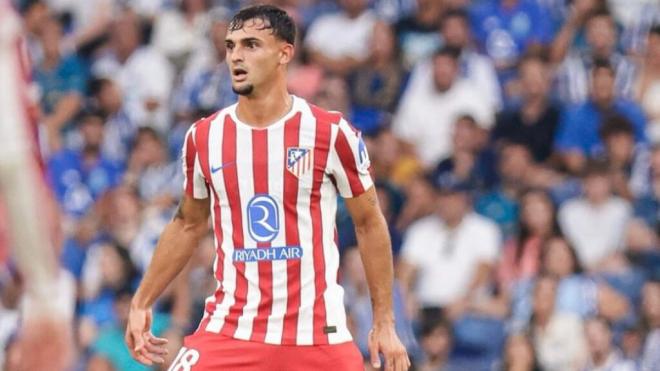 Marc Pubill, jugador del Atlético de Madrid (Foto: X)