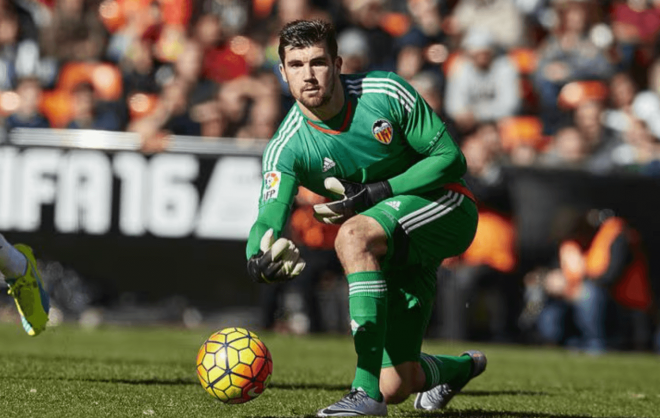 Mathew Ryan en su etapa en Mestalla (Foto: Valencia CF)
