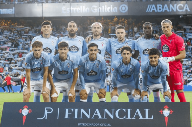 Once titular del Celta ante el Betis (Foto: LaLiga).