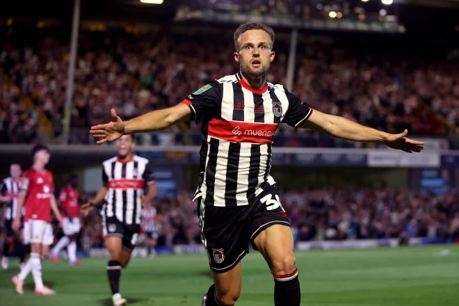 Triunfo del Grimsby Town ante el Manchester United en Carabao Cup (Foto: CordonPress).